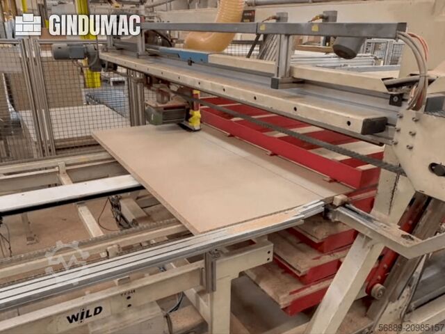 Linia do prasowania skrzydeł drzwiowych WILD WILD Door leaf press line