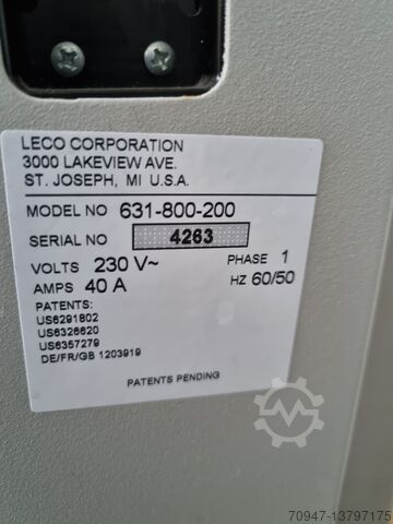 Testiranje materijala Leco TC400C