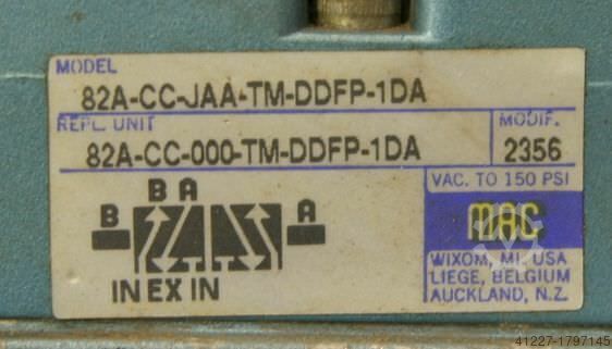 Pneumatische koppeling met rem Posidyne Typ 2.5-264-06