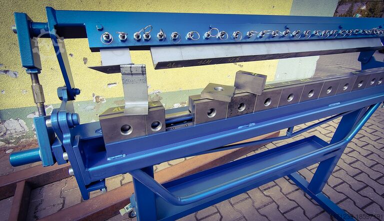 Segmentplåtbockmaskin 1250 / 0,7 mm REDDEN RBP-125+