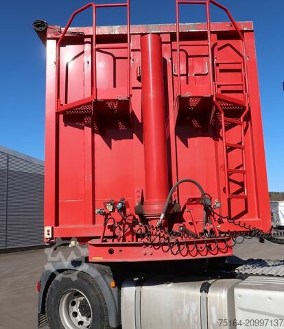 Damperli yarı römork KEMPF SKM 35/3 Alukastenmulde