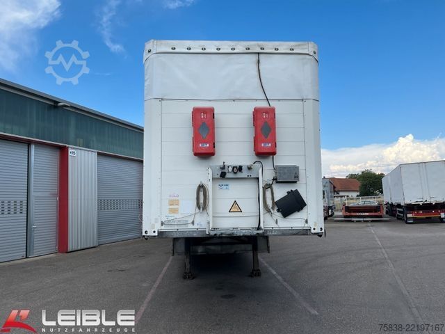 Nyitott ponyvás félpótkocsi SCHMITZ CARGOBULL SCS 24XLight*RSAB*Zertifikat Code XL*Getränke*