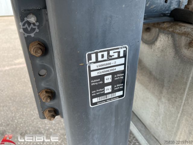 Nyitott ponyvás félpótkocsi SCHMITZ CARGOBULL SCS 24XLight*RSAB*Zertifikat Code XL*Getränke*