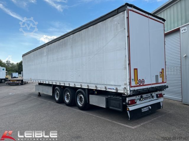 Nyitott ponyvás félpótkocsi SCHMITZ CARGOBULL SCS 24XLight*RSAB*Zertifikat Code XL*Getränke*