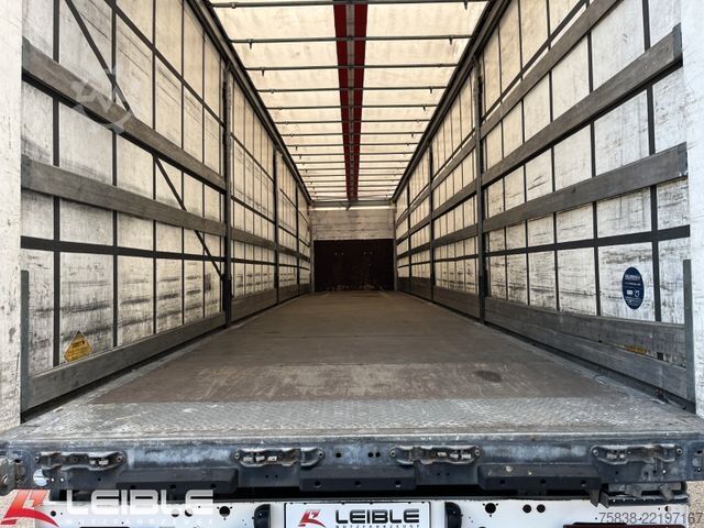 Nyitott ponyvás félpótkocsi SCHMITZ CARGOBULL SCS 24XLight*RSAB*Zertifikat Code XL*Getränke*