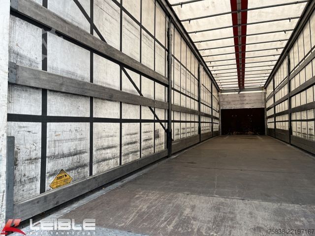 Nyitott ponyvás félpótkocsi SCHMITZ CARGOBULL SCS 24XLight*RSAB*Zertifikat Code XL*Getränke*