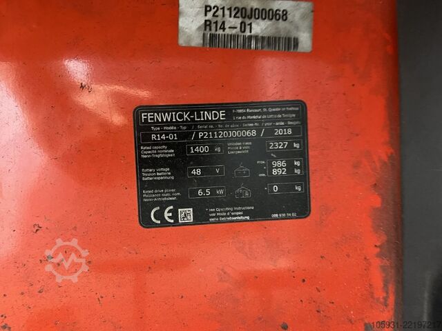 Reachtruck Linde R14-01