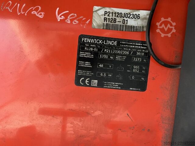 Reachtruck Linde R12B-01