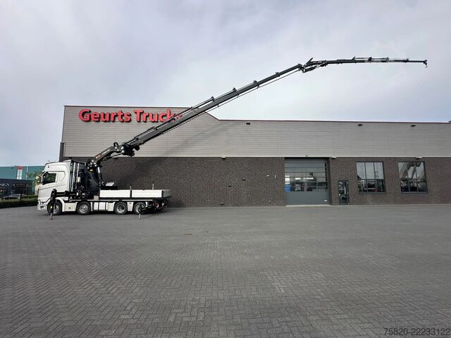 Camión grúa Scania S500 8X2 TREKKER BAKWAGEN +HIAB 858E-8+JIB 150X...