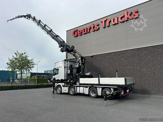 Camión grúa Scania S500 8X2 TREKKER BAKWAGEN +HIAB 858E-8+JIB 150X...