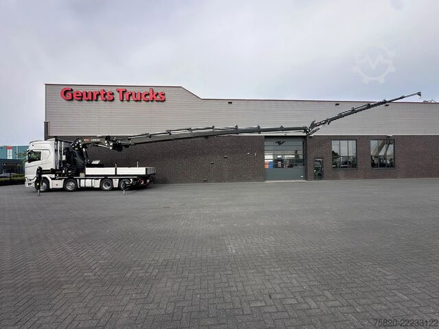 Camión grúa Scania S500 8X2 TREKKER BAKWAGEN +HIAB 858E-8+JIB 150X...