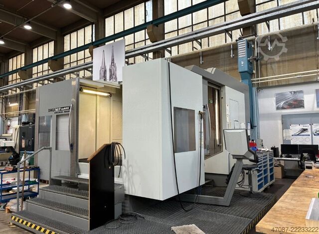 CNC turning and milling center DMG Gildemeister DMU 160 P duoBLOCK
