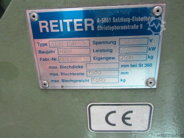 Bandavlindare REITER ABH 150-5