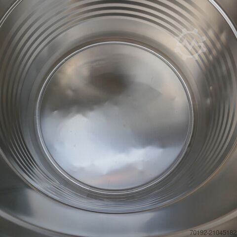 200-liters spännringstunna i V4A med lock och spännringslås  9774