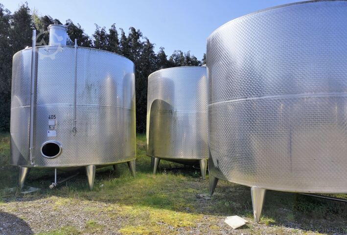 35910 liters ackumulatortank tillverkad av V2A Möschle K0127