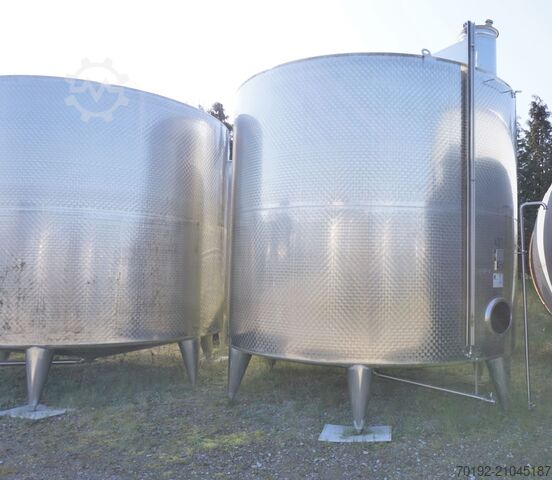 35910 liters ackumulatortank tillverkad av V2A Möschle K0127