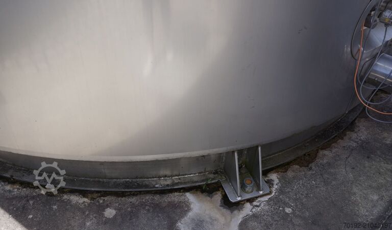 100000 liters isolerad lagringstank tillverkad av V2A Priamo Food Technologies K0125