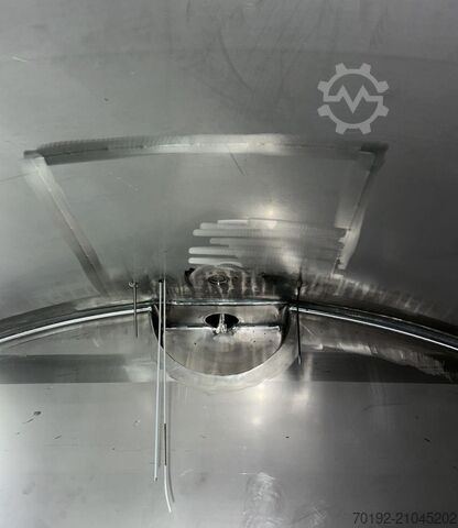 130000 liter isolerad lagringstank tillverkad av V2A med propelleromrörare Ritter (HBB Hildesheimer Behälterbau) K0124