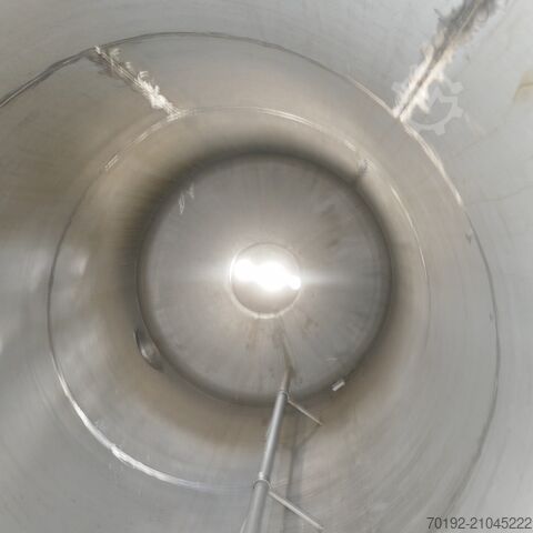 19 000 liters lagringstank i V4A med sidomonterad omrörarefläns Metkon AG K0114