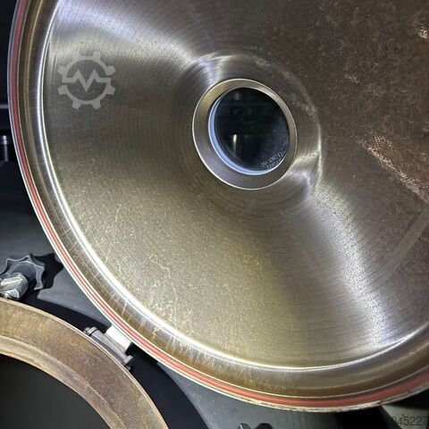 44480 liters lagringstank med dubbla kammare tillverkad av V4A (2x 22240 liter) Hinke 9763