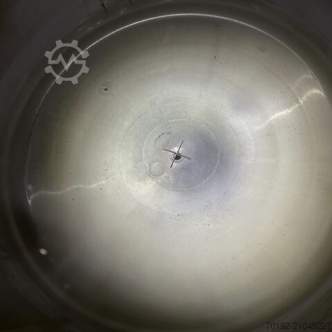 44480 liters lagringstank med dubbla kammare tillverkad av V4A (2x 22240 liter) Hinke 9763