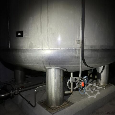 54570 liters ackumulatortank tillverkad av V4A Hinke 9758