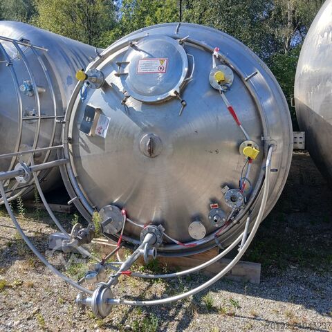 46500 liter isolerad lagringstank tillverkad av V4A ALBI Alois Binderberger 9756