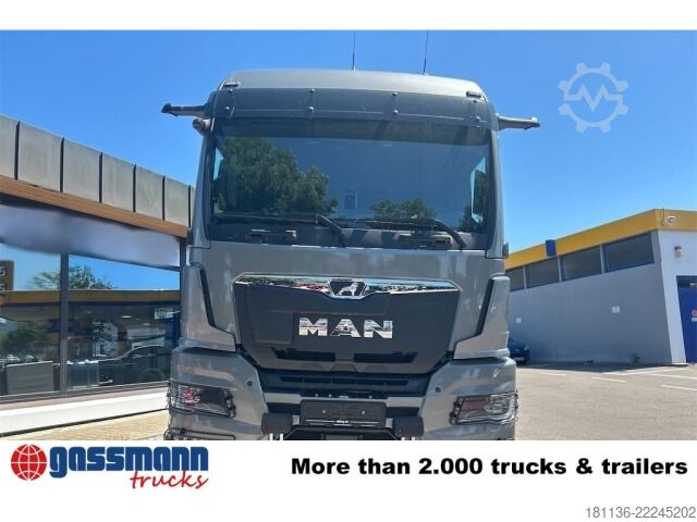 Chassi de caminhão MAN TGS 41.520 8x8 BB CH, Hohe Bauart, 6-Sitzer,