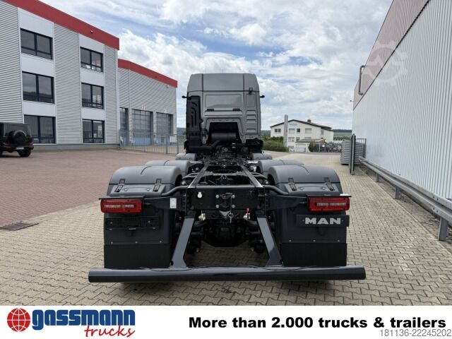 Chassi de caminhão MAN TGS 41.520 8x8 BB CH, Hohe Bauart, 6-Sitzer,
