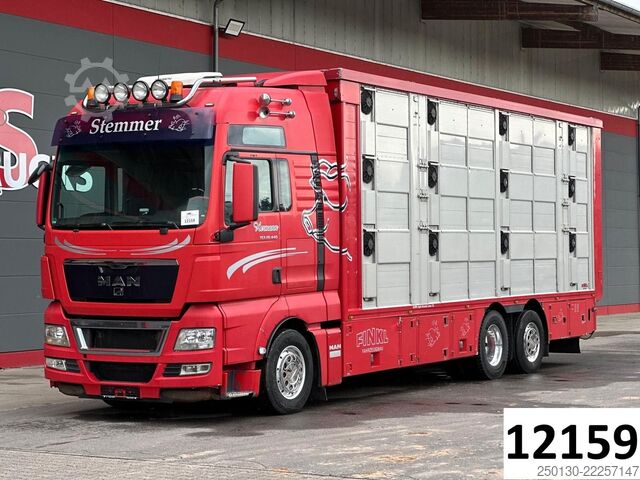 Veewagen MAN TGX 26.440 3.Stock FINKL /Hubdach/Tränke/Waage