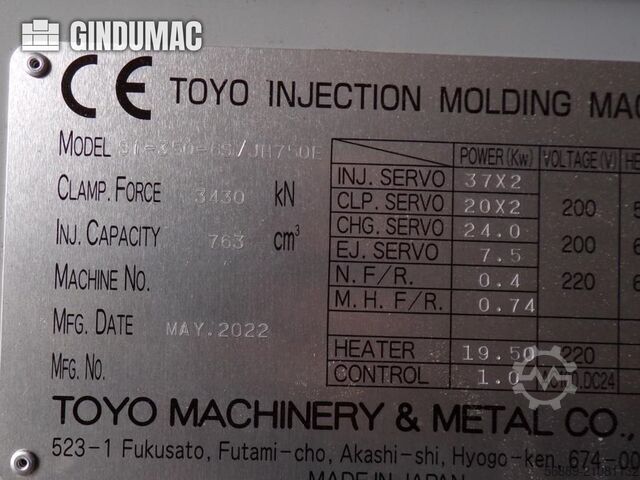 Toyo Si-350-6S JH750E-PAKKET Toyo Si-350-6S JH750E-PACK