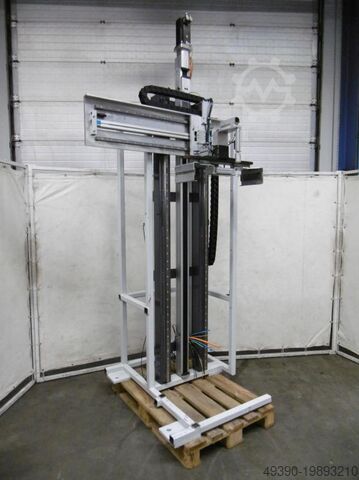 Unité linéaire, axe linéaire, axe portique avec servo-entraînement, servomoteur synchrone, chariot é SCHNEIDER ELECTRIC / FESTO PAS43SBG1800 / BMH1002T07F2A