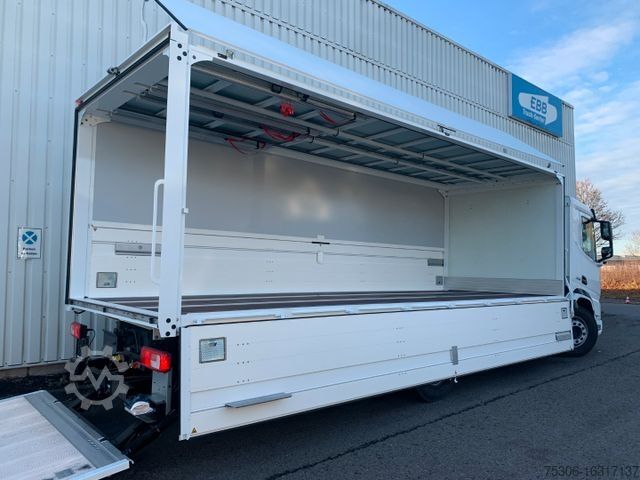 LKW mit Getränkeaufbau DAF XD 450 FAN Swing-Board-Aufbau