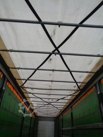 Semirremolque abierto con toldo Fliegl 3-Achs Gardinensattel MegaRunner