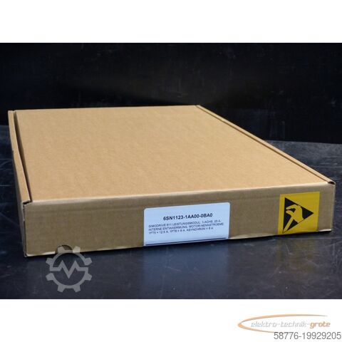 Siemens komponent Siemens 6SN1123-1AA00-0BA0 SN: 7227 LT-Modul generalüberholt mit 12 Monaten Gewährleistung! -
