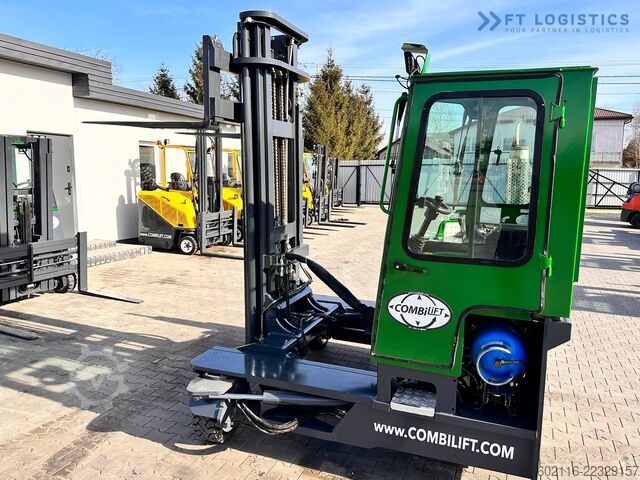 Cărucior cu stivuitor cu 4 căi Combilift C4000 / LPG / DUPLEX / 4500MM /FREE LIFT