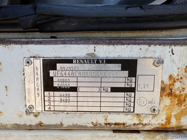 Kipper mit Kran Renault Midlum 220 + PALFINGER PK 6001 + tipper + remot...