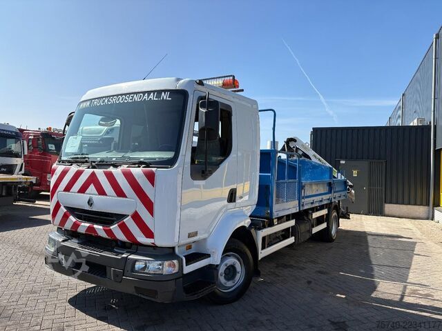 Kipper mit Kran Renault Midlum 220 + PALFINGER PK 6001 + tipper + remot...