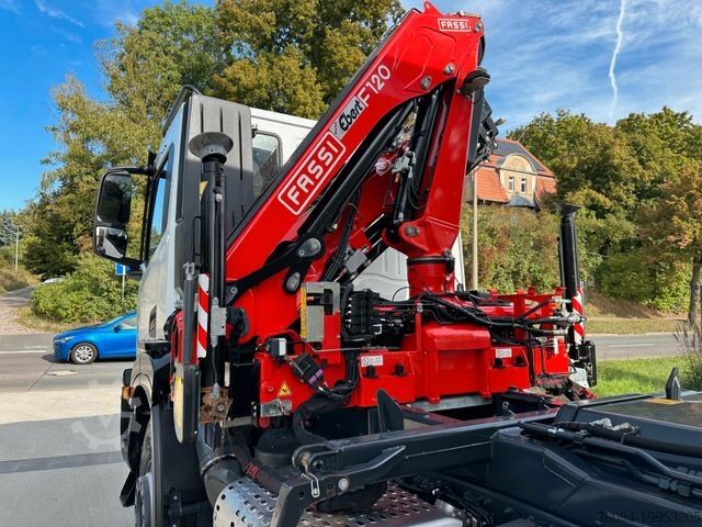 Sklápěcí vůz IVECO X -WAY AD 200 4x2 Kran 19m FUNK Meiller Kipper