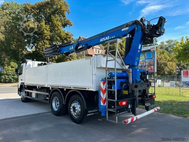 Autolaadkraan VOLVO FM 420 Baustoff 6x2 lift/lenk Atlas Kran