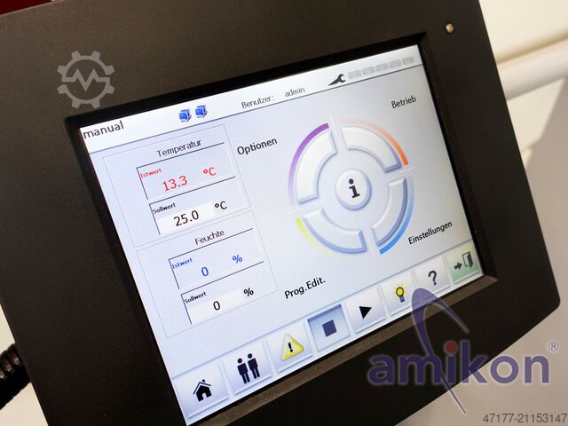 Klimattestkammare 335 liter med luftfuktighet Vötsch VCS³ 7034-5 -70°C bis +180°C