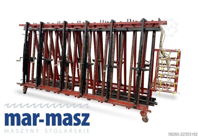 Pressa pneumatica trapezoidale a doppio lato jak TECH-FA 