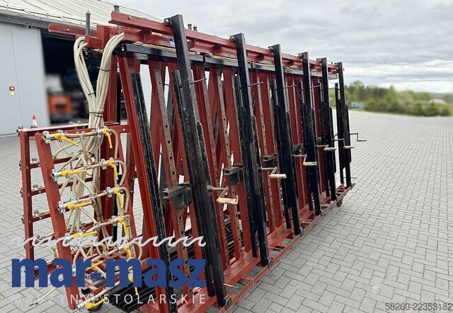 Pressa pneumatica trapezoidale a doppio lato jak TECH-FA 