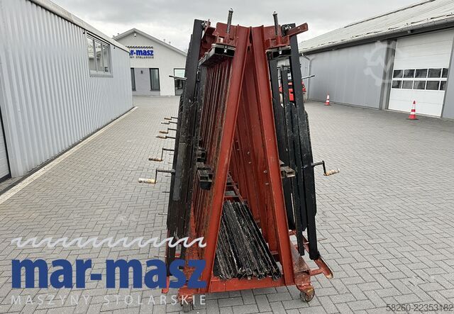 Pressa pneumatica trapezoidale a doppio lato jak TECH-FA 