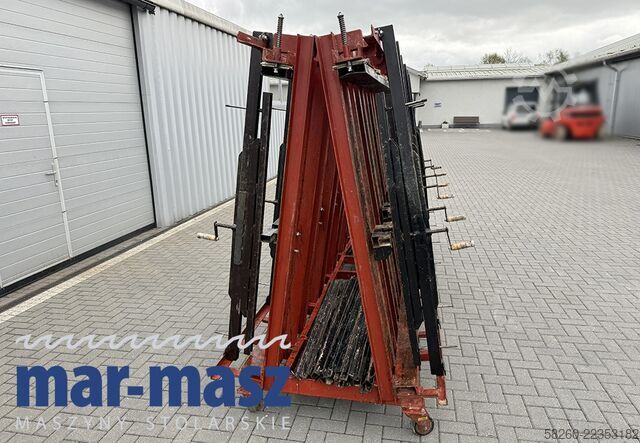 Pressa pneumatica trapezoidale a doppio lato jak TECH-FA 