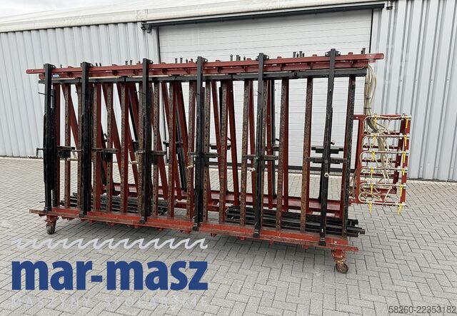 Pressa pneumatica trapezoidale a doppio lato jak TECH-FA 