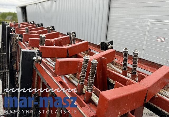 Pressa pneumatica trapezoidale a doppio lato jak TECH-FA 