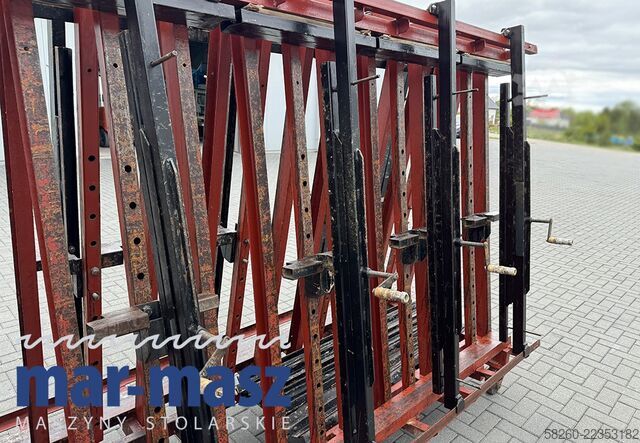 Pressa pneumatica trapezoidale a doppio lato jak TECH-FA 