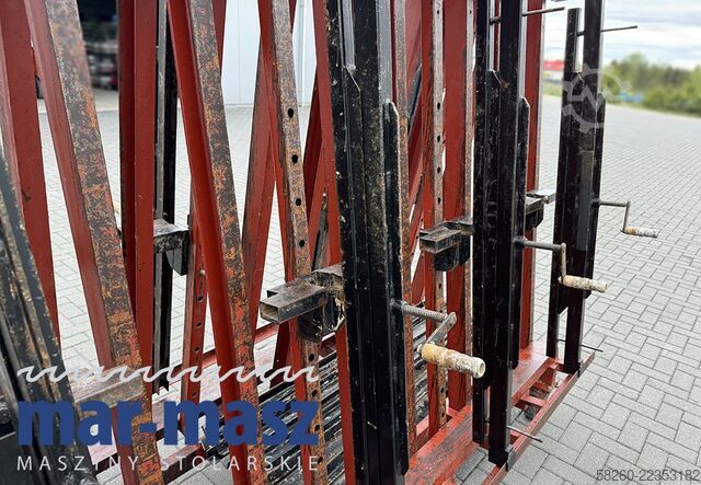 Pressa pneumatica trapezoidale a doppio lato jak TECH-FA 