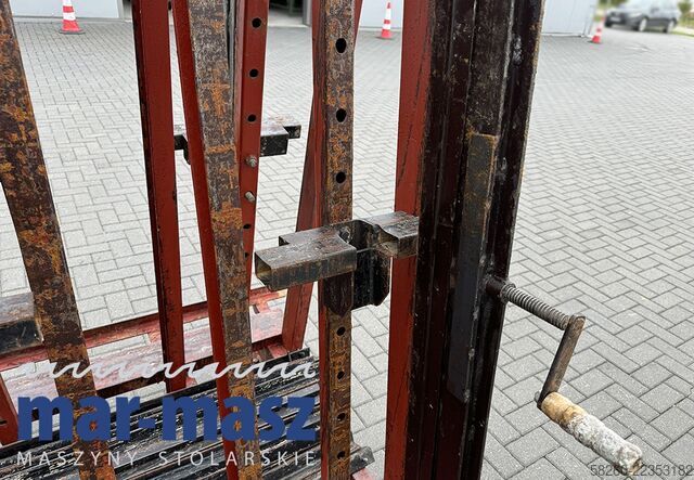 Pressa pneumatica trapezoidale a doppio lato jak TECH-FA 